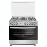 Cuisiniere Ferre 5FEUX 90X60 A Gaz Gris F9P50G2-DI thumbnail 1