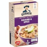 Quaker – Flocons d’Avoine Entiers Saveur Raisins & Épices – 344 g thumbnail 1