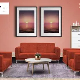 Salon Eden 7 places Tissu Couleur Au Choix SDM021 thumbnail 4