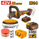 Polisseuse Sans Fil Ingco 42V Brushless 180mm thumbnail 3