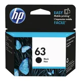 Cartouche HP 63 Noir ORIGINAL thumbnail 1