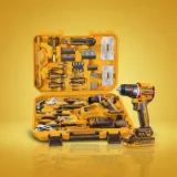 Coffret Outils Sans Fil Ingco 166 Pcs 20V 66Nm – HKTHP41662 thumbnail 3