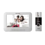 Hikvision DS-KIS203 – Kit Intercom Vidéo 4-Fils – Entrée & Moniteur thumbnail 1