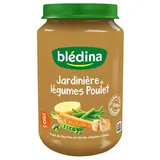 BLEDINA - Pot Jardinière de Légumes poulet - Dès 8 mois - 200 g thumbnail 1