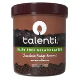 TALENTI – Dairy-Free Gelato - Layers Chocolate Fudge Brownie – 323 g thumbnail 1