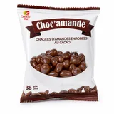 Choc'amande – Dragées d'Amandes Enrobées au Cacao – 35 g thumbnail 1