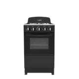 Cuisinière à gaz Decakila 4 feux avec four Noir thumbnail 1