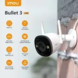 Caméra IP Imou Bullet 3 3K (5MP) avec vision nocturne intelligente thumbnail 1