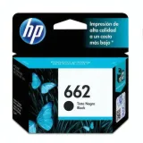 Cartouche d'Encre HP 662 Noir - 2ml thumbnail 1