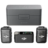 Microphone pour professionnel - écran OLED 1" - réduction intelligente du bruit - portée 250m - stockage interne 8 Go - fixation magnétique - autonomie 18 heures - boitier de recharge thumbnail 1
