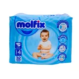 Couches bébé Molfix 8 à 18 kg x32 thumbnail 1