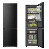 Refrigerateur Hisense Combine 3 tiroirs 370 litres Nofrost Inverter Noir RB5K330GSFE thumbnail 1