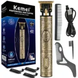 Tondeuse à Cheveux Rétro KEMEI KM-700D - Sans Fil thumbnail 1