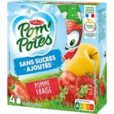 POM'POTES - Compotes Gourdes - Pomme Fraise Sans Sucres Ajoutés thumbnail 1