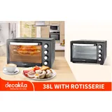 Mini Four Decakila 38 litres Electrique avec Grille Noir KEEV010B thumbnail 2