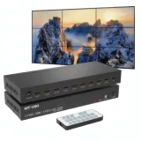 Contrôleur Mural Vidéo HDMI 3x3 1080P avec Télécommande IR thumbnail 1