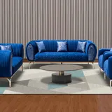 Salon Sdm Vip 7 places Rouge Bordeau SDM036 thumbnail 1