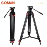 Trépied Caméra Professionnel COMAN DF16LS - Nouvelle Version thumbnail 1