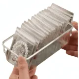 Sacs à Bijoux Transparent PVC – Refermables à Fermeture – Lot de 30 Pièces thumbnail 1