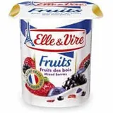 ELLE & VIRE - Yaourt dessert lacté aux fruits des bois - 125g thumbnail 1