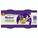 BLEDINA - Bledine - Compotes saveurs Risotto de Courgettes  et une touche de gruyère, 2X200g thumbnail 1