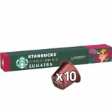 STARBUCKS-Café Capsules Sumatra Intensité 10 Compatible Nespresso -10 capsules thumbnail 1