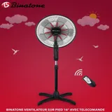 Ventilateur Binatone Sur Pied Avec Commande A1612RC thumbnail 3