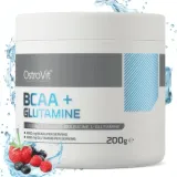 OSTROVIT-BCAA + Glutamine Strawberry & Berry - Acides Aminés & Récupération-200G thumbnail 1