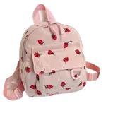 Sac à Dos Imprimé Fraise – Fermeture à Glissière thumbnail 1