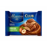 MAESTRO CLUB – Chocolat au Lait Fourré à la Crème Pralinée – 40 g thumbnail 1