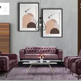 Salon Sdm Vip 7 places Gris Clair SDM031 thumbnail 5