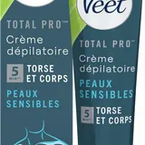 Veet Men - Crème Dépilatoire Homme - Peaux Sensibles - 200 ml thumbnail 1