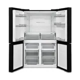 Refrigerateur Finix Side By Side 620L 4PORTES Nofrost Avec Fontaine Gris 620 thumbnail 3