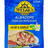 WELSEA - Thon en morceaux herbe & garlic- 74G thumbnail 1