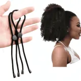 Élastique à Queue de Cheval Ajustable et Tendance pour Femmes thumbnail 1