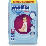 Couches Molfix Jumbo 6-11 kg x58 thumbnail 1