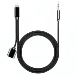 Câble 2-en-1 Lightning et AUX 3.5mm JBC037 pour iPhone thumbnail 1