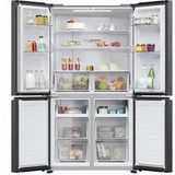 Refrigerateur Haier Side By Side 4PORTES Gris HRF525MB thumbnail 3