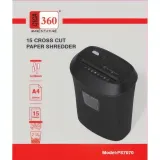 Destructeur de Documents GIGA 360 PS7070 jusqu'à 15 Feuilles thumbnail 1