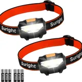 Lot 2 Lampes Frontales LED Rechargeables – 140 Lumens - 3 Modes thumbnail 1