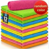 Chiffons de Nettoyage Épais et Absorbants – Lot de 12 pcs thumbnail 1