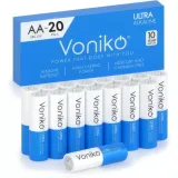 Batteries Alcalines AA VONIKO ULTRA - Pack de 20 thumbnail 1