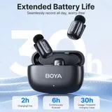 Système de micro cravate sans fil omnidirectionnel BOYA Mini-12 thumbnail 2