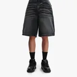 Faded Black Denim Jorts – Taille XL thumbnail 1