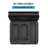 Boîtier de chargement sans fil BOYA BY-XM6-K46BOX pour microphones thumbnail 1