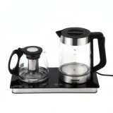 Bouilloire Électrique GEEPAS GTM38065 - 1.8L avec Théière en Verre thumbnail 1