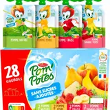 POM'POTES - Compote Gourde Sans Sucres Ajoutés - 28 x 90g thumbnail 1
