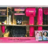 Set Coiffure pour Poupée - Rose thumbnail 1