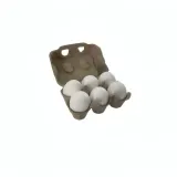 SEDIMA - Oeufs blancs barquette  x 6 pcs thumbnail 1