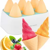 Moules à glaces en silicone – Lot de 6 thumbnail 1